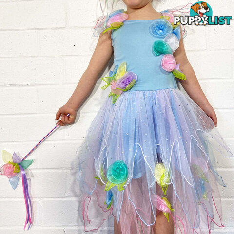 Fairy Girls - Costume Crystal Fairy Dress Pastel Small - Fgfg436pas - 9787117064361