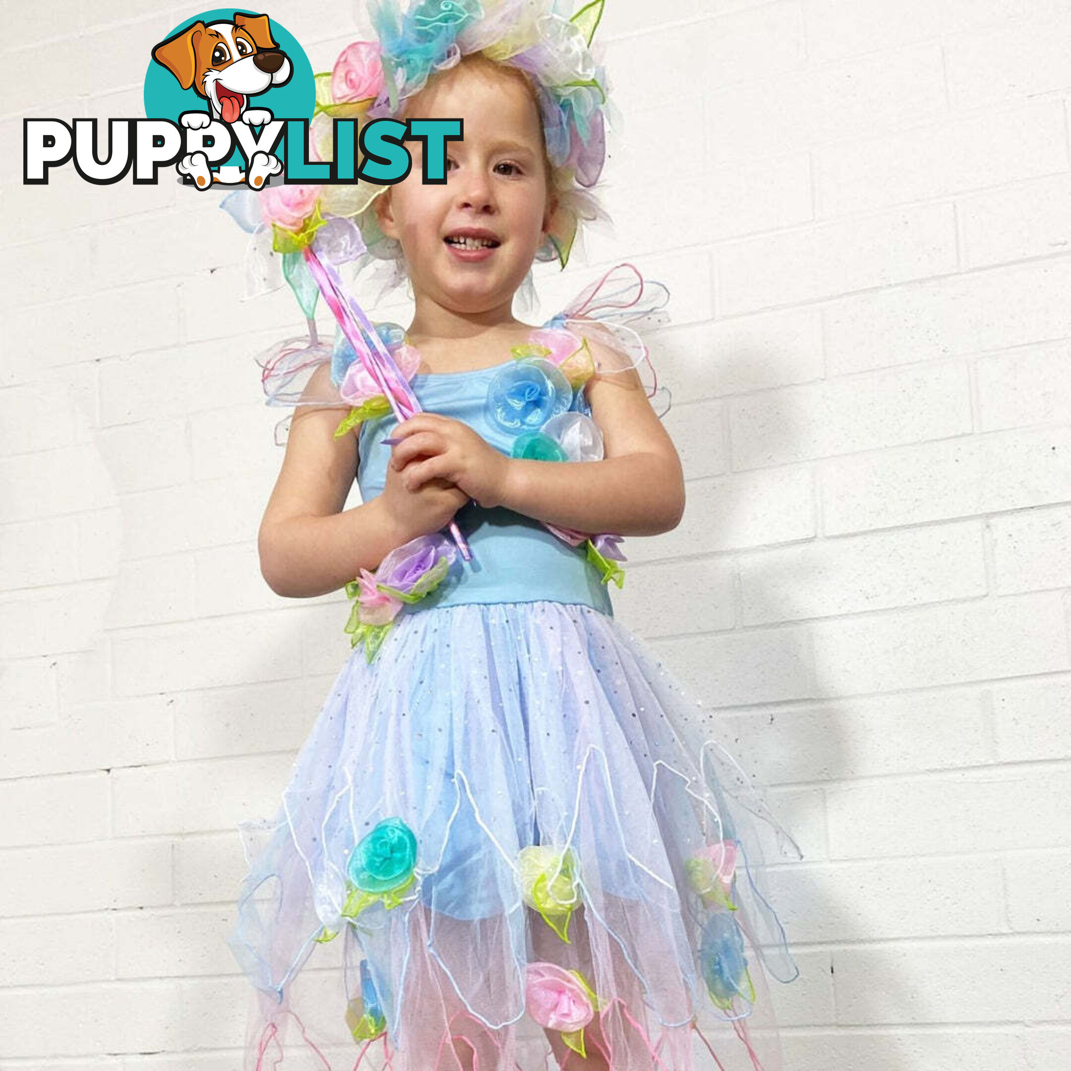 Fairy Girls - Costume Crystal Fairy Dress Pastel Small - Fgfg436pas - 9787117064361