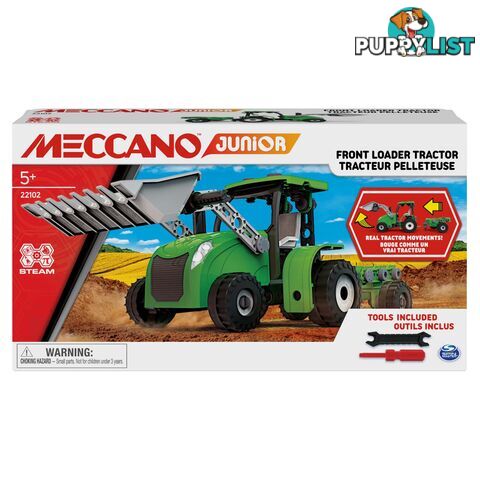 Meccano - Junior Tractor Front Loader - Si6064178 - 778988381083