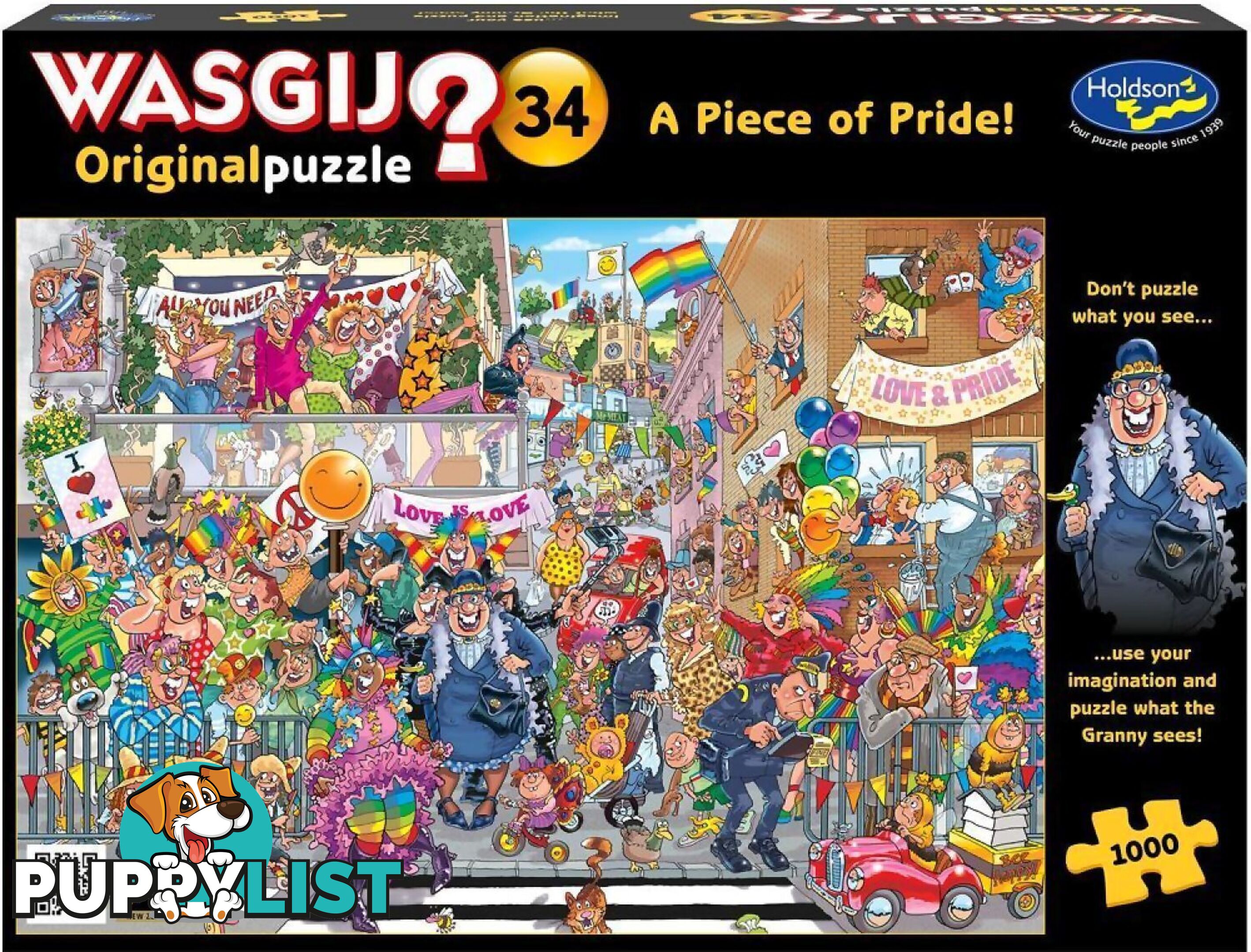 Wasgij - Original 34 - A Piece Of Pride - Holdson Jigsaw Puzzle 1000 Piece - Jdhol773305 - 9414131773305