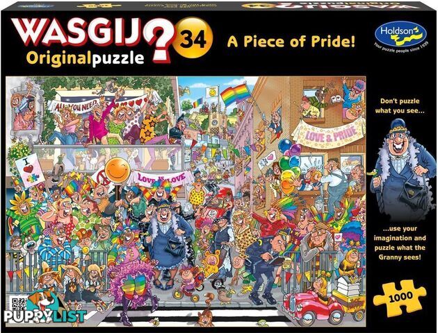 Wasgij - Original 34 - A Piece Of Pride - Holdson Jigsaw Puzzle 1000 Piece - Jdhol773305 - 9414131773305