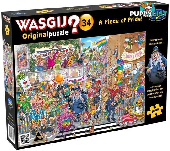 Wasgij - Original 34 - A Piece Of Pride - Holdson Jigsaw Puzzle 1000 Piece - Jdhol773305 - 9414131773305