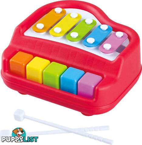 Playgo Toys Ent. Ltd. - 2-in-1 Piano & Xylophone - Art65983 - 4892401133731