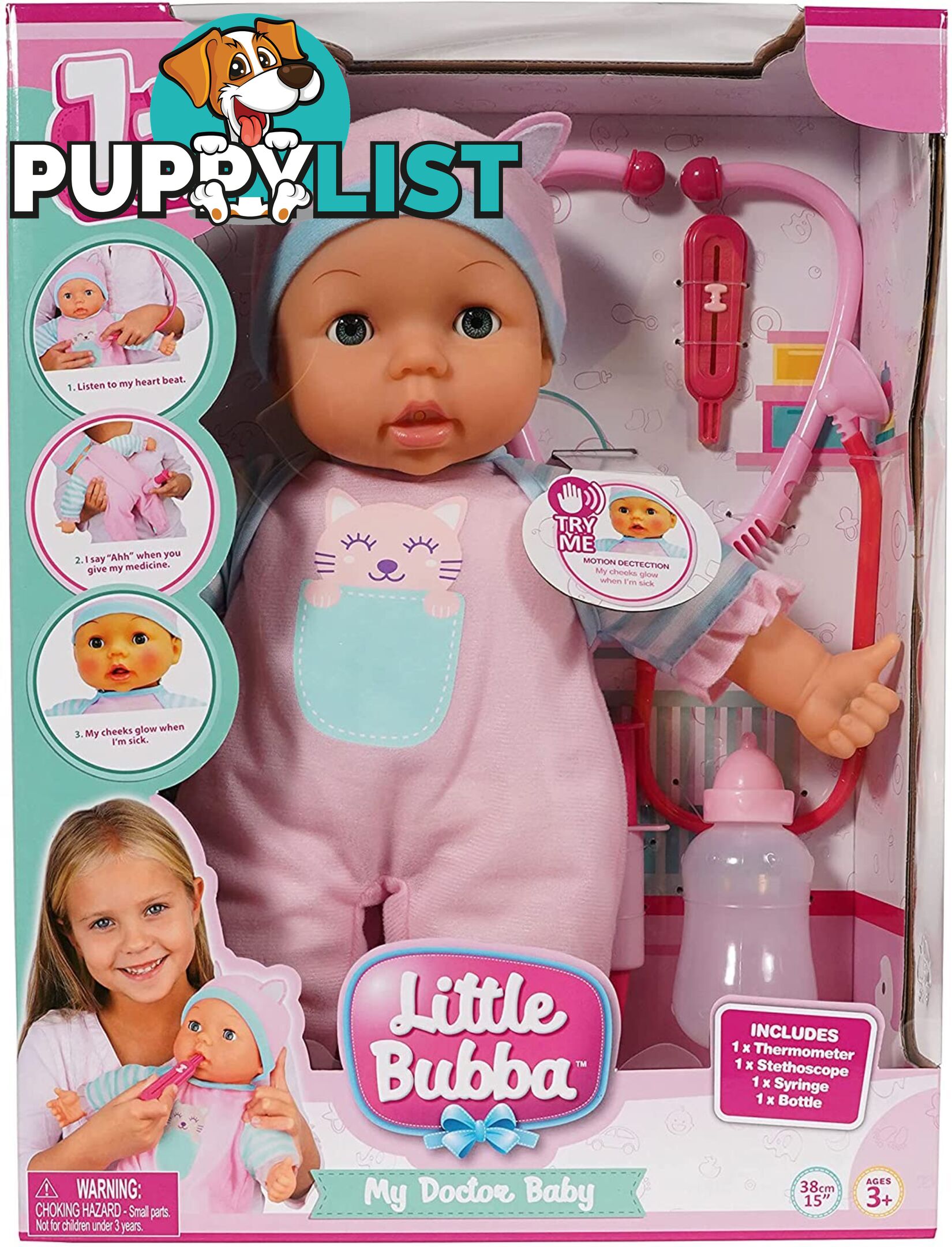 Little Bubba Doctor Baby Doll Hs79469 - 9317454794692