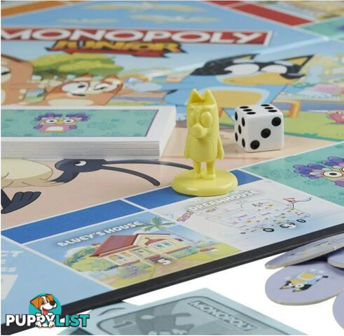 Hasbro Monopoly Junior Bluey Edition - Hbf5687ga01 - 195166174679