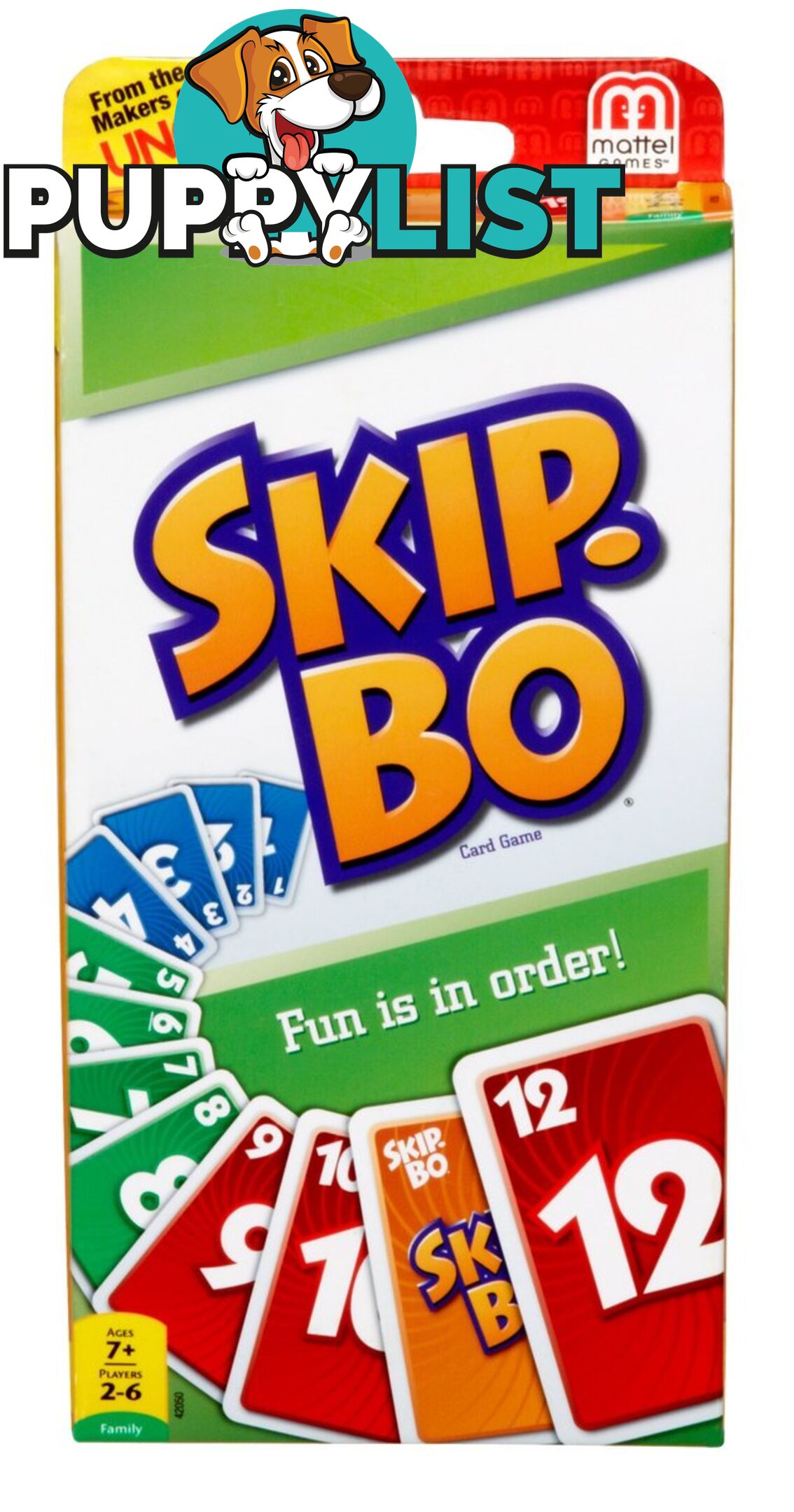 Skip-bo Card Game Ma42050 - 078206020504