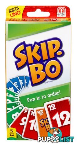 Skip-bo Card Game Ma42050 - 078206020504