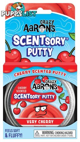 Crazy Aaron's Scentsory Putty Very Cherry 2.5inch - Bgscncy055 - 810066953055