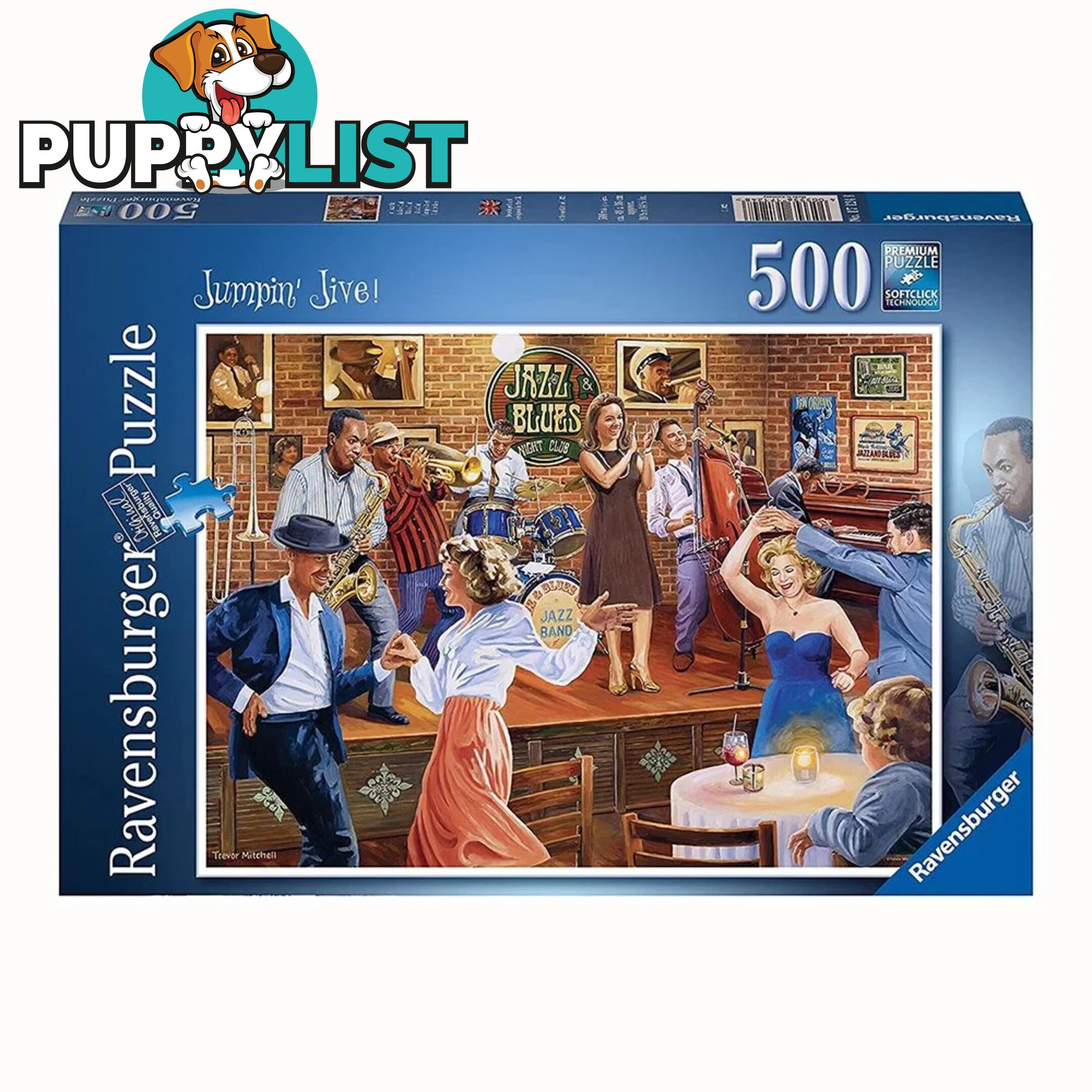 Ravensburger - Jumpin Jive Jigsaw Puzzle 500pc - Mdrb17124 - 4005556171248