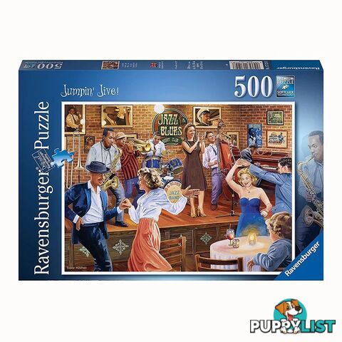 Ravensburger - Jumpin Jive Jigsaw Puzzle 500pc - Mdrb17124 - 4005556171248