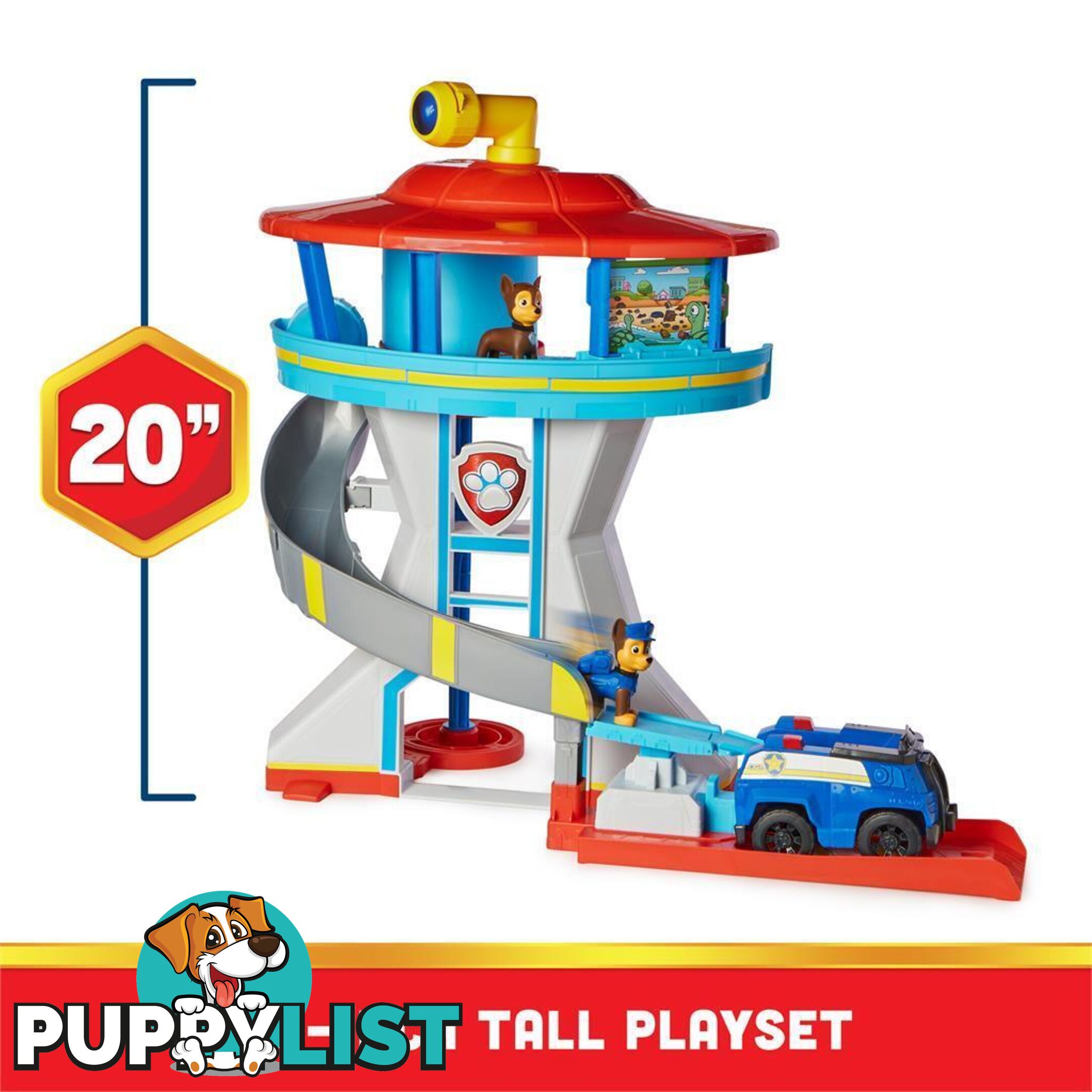 Paw Patrol - Adventure Bay Lookout Tower Playset - Si6065500 - 778988438794