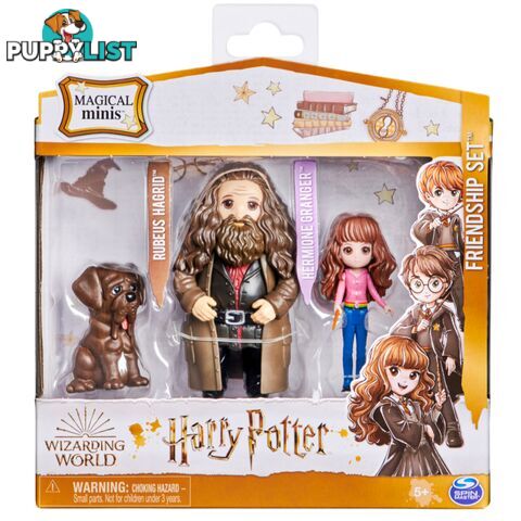 Harry Potter Magical Minis Friendship Set - Hermione & Hagrid Si6061833 - 778988397640