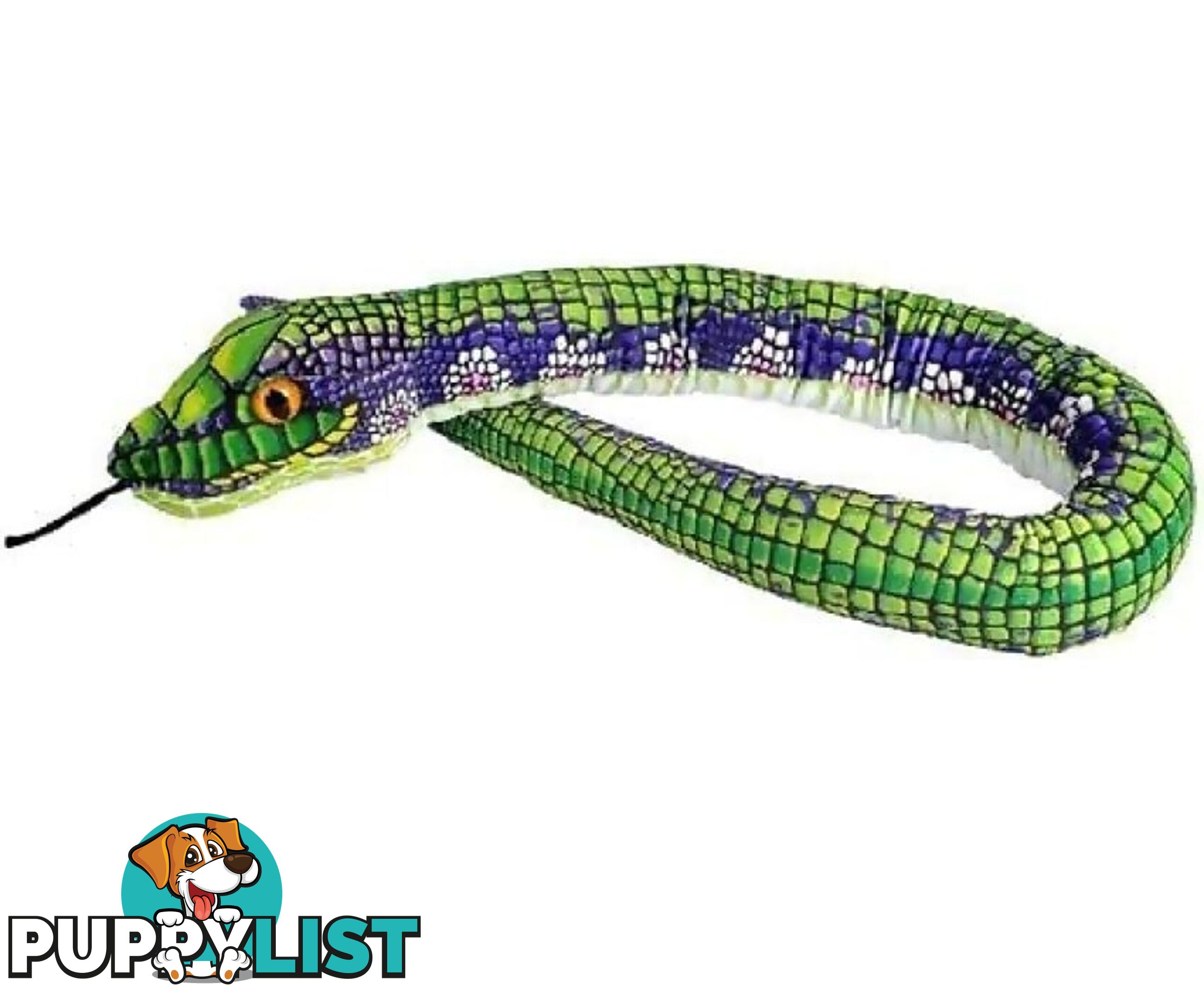 Wild Republic - Plush Snake Green Scales - Wr25497 - 092389254976