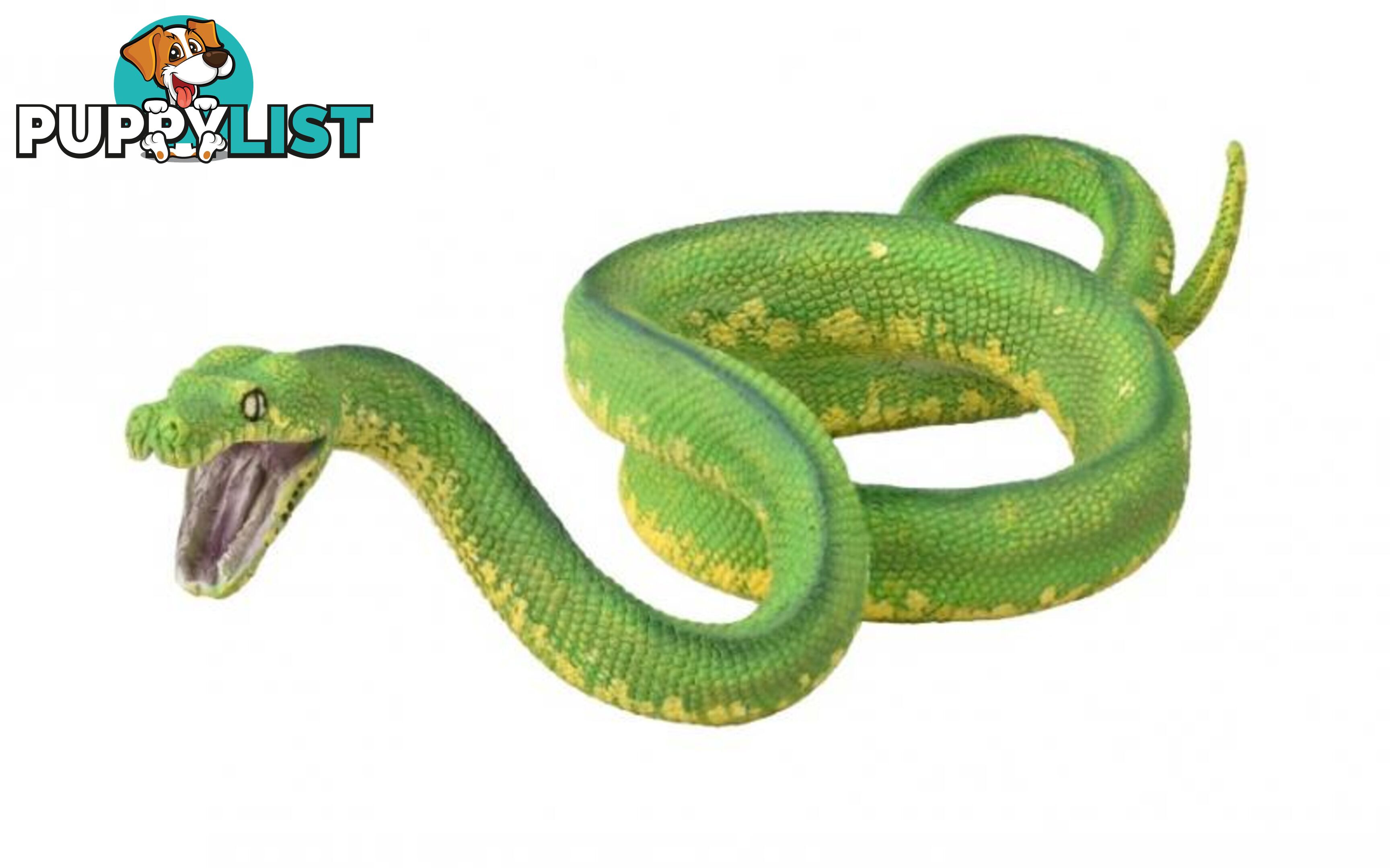 CollectA Green Tree Python Large Animal Figurine - Rpco88962 - 4892900889627