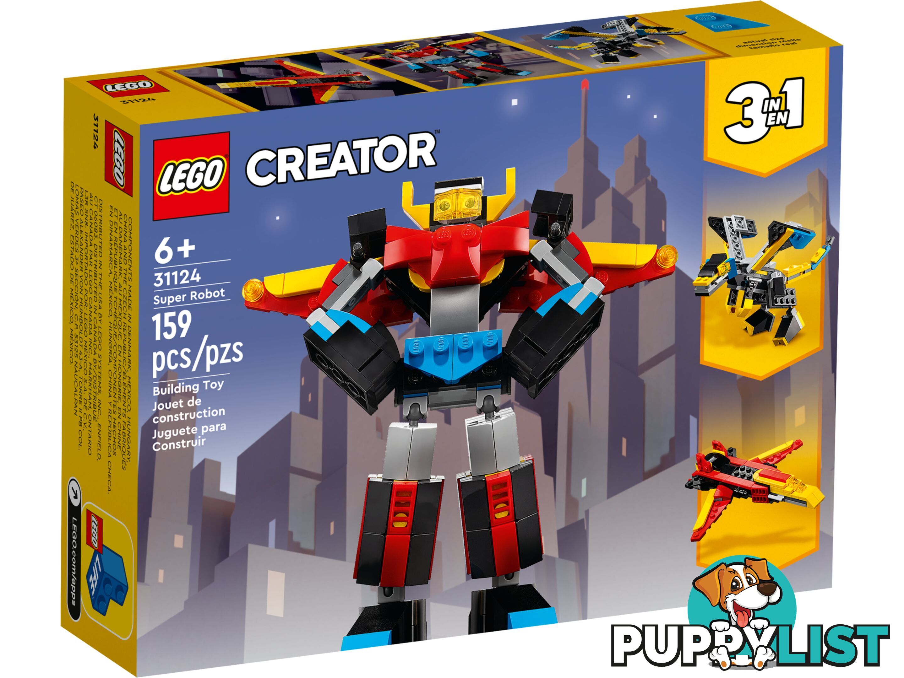 LEGO 31124 Super Robot - Creator 3-in1 - 5702017117461