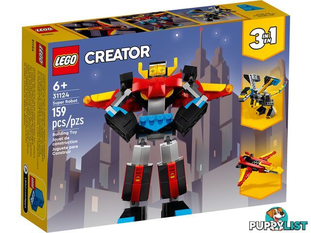 LEGO 31124 Super Robot - Creator 3-in1 - 5702017117461