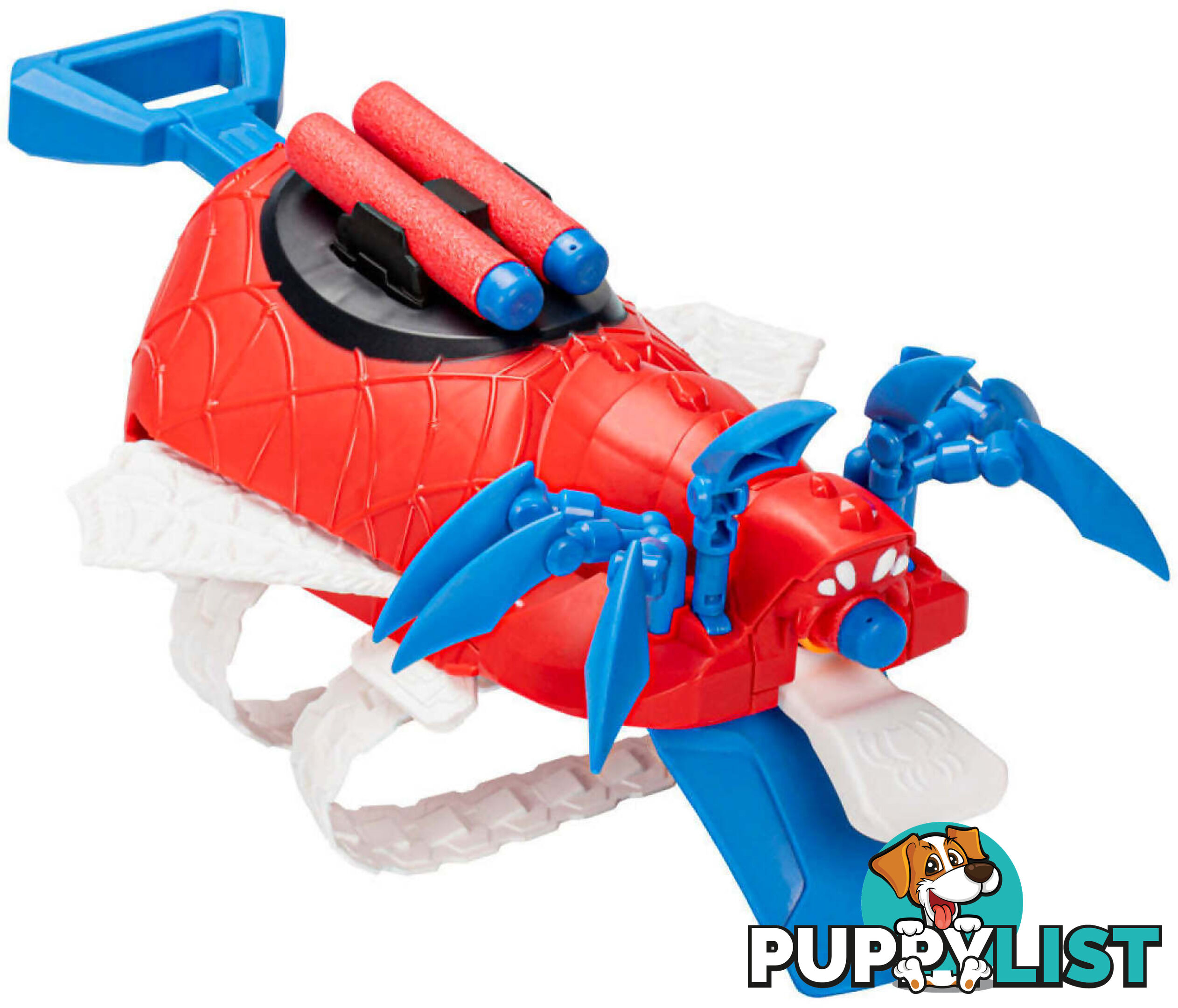 Marvel - Nerf Mech Strike Mechasaurs Spider-man Arachno Blaster - Hasbro - Hbf6677ax00 - 195166206486