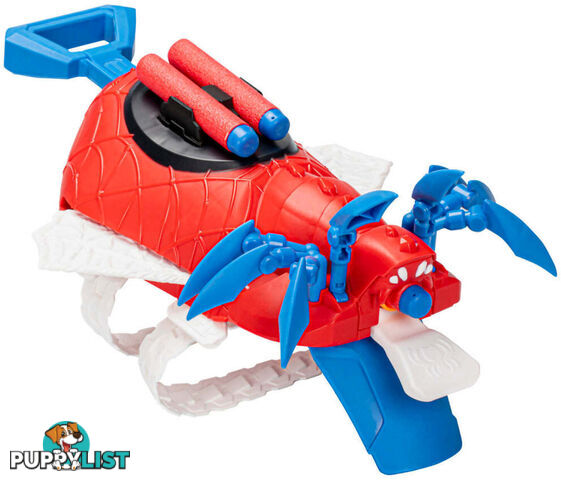 Marvel - Nerf Mech Strike Mechasaurs Spider-man Arachno Blaster - Hasbro - Hbf6677ax00 - 195166206486