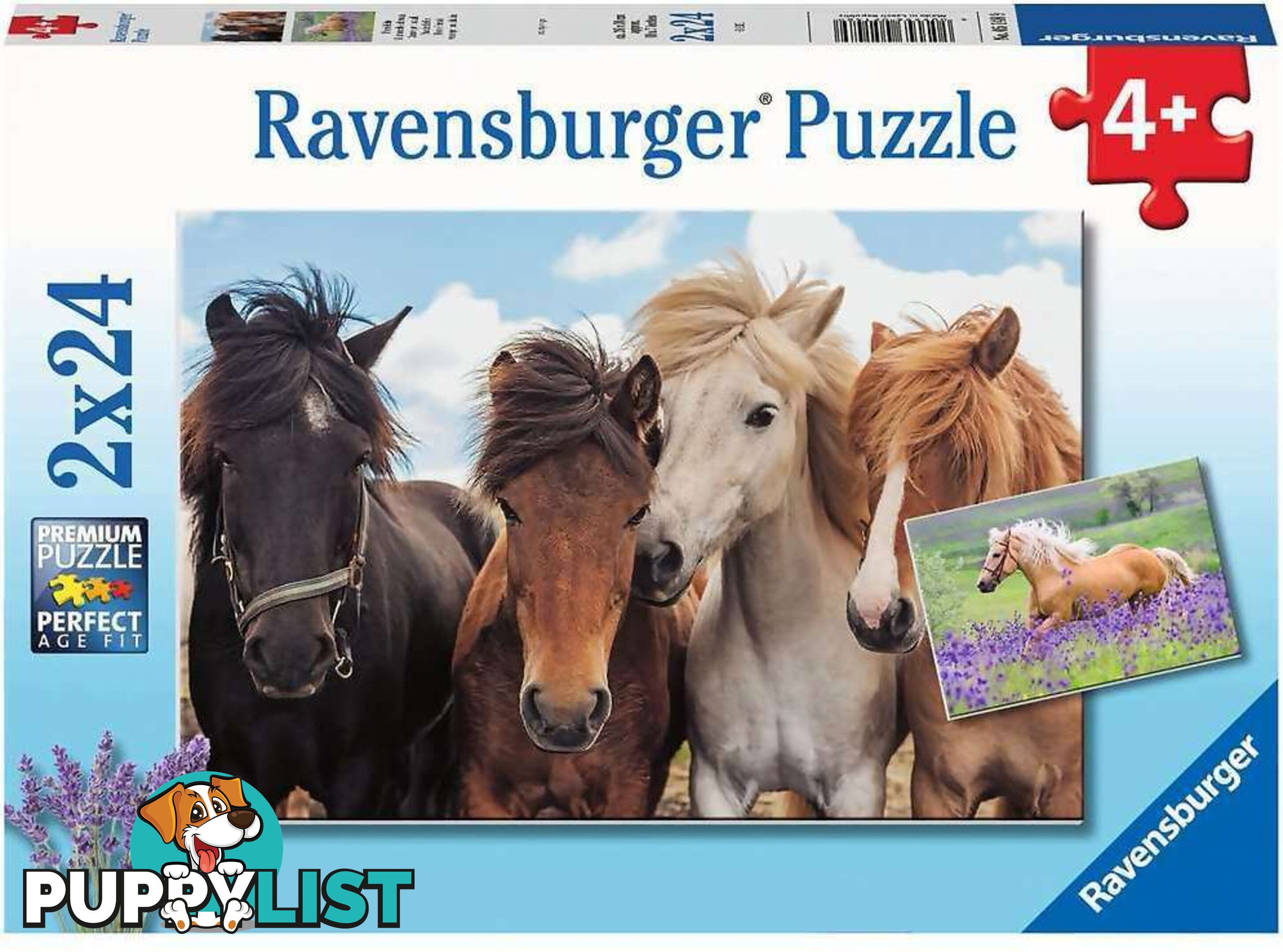 Ravensburger - Horse Friends Jigsaw Puzzle 2 X 24pc - Mdrb05148 - 4005556051489