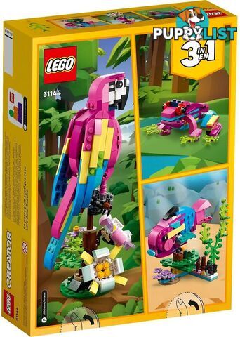 LEGO 31144 Exotic Pink Parrot - Creator 3in1 - 5702017468648