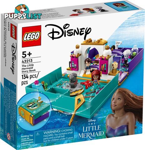 LEGO 43213 The Little Mermaid Story Book - Disney Princess - 5702017424804