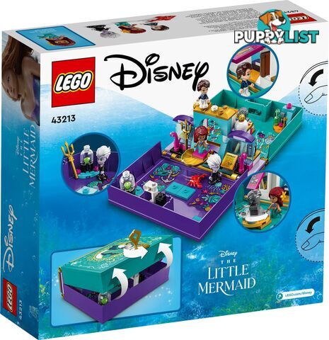 LEGO 43213 The Little Mermaid Story Book - Disney Princess - 5702017424804