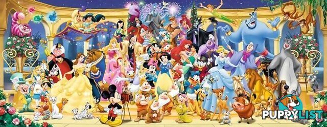 Ravensburger - Disney Group Photo Panorama Jigsaw Puzzle 1000pc - Mdrb15109 - 4005556151097