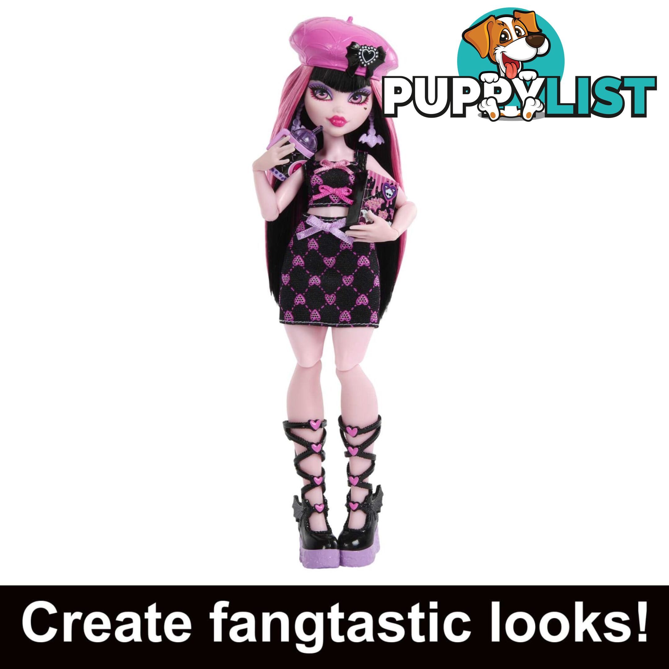 Monster High - Skulltimate Secrets Draculaura Doll - Mahky60 - 194735110650