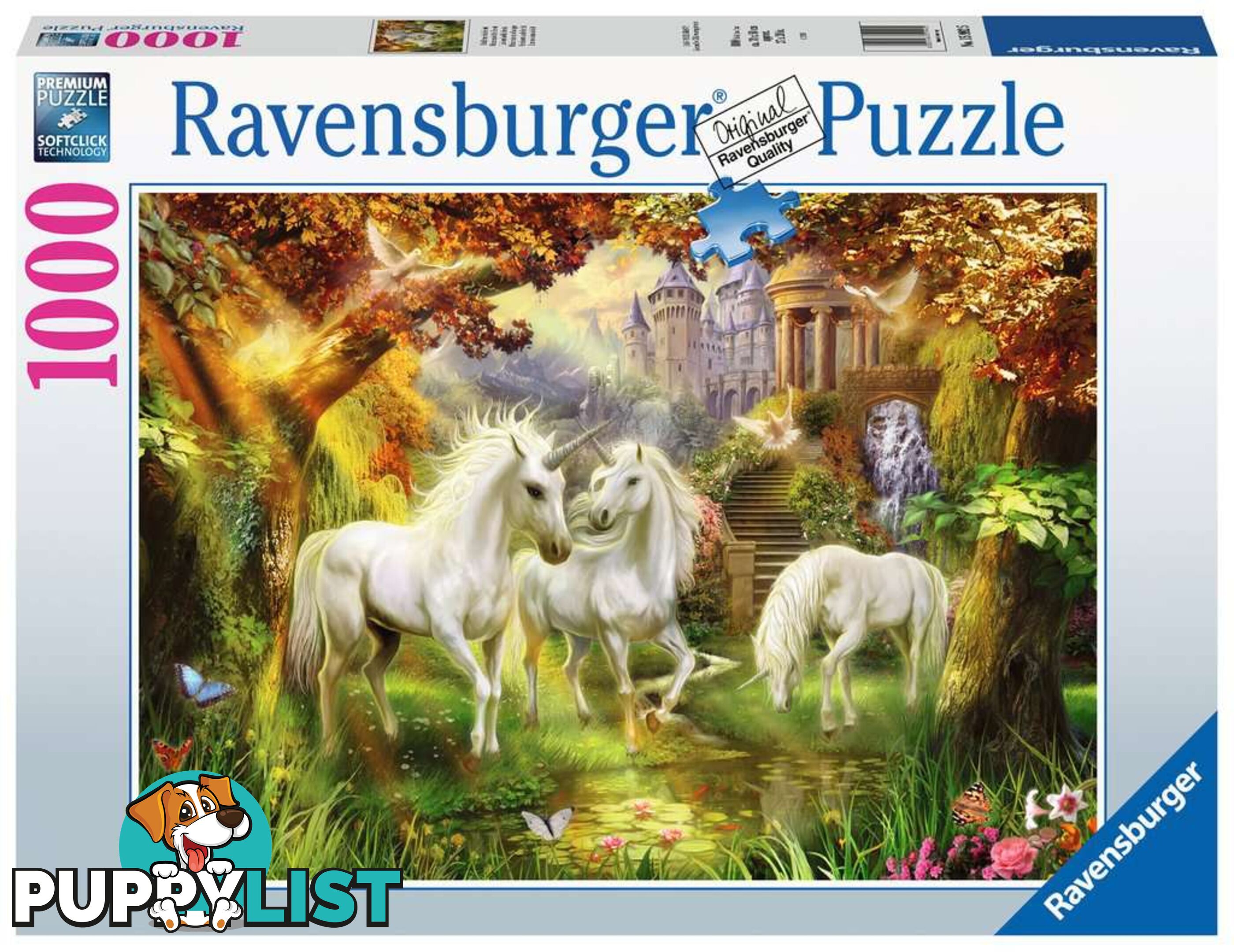 Ravensburger - Unicorns In The Forest Jigsaw Puzzle 1000 Piece Rb15992 - 4005556159925