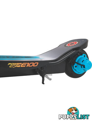 Razor Power Core E100 Electric Scooter - Blue Aluminium Deck - Be13111298 - 845423019617