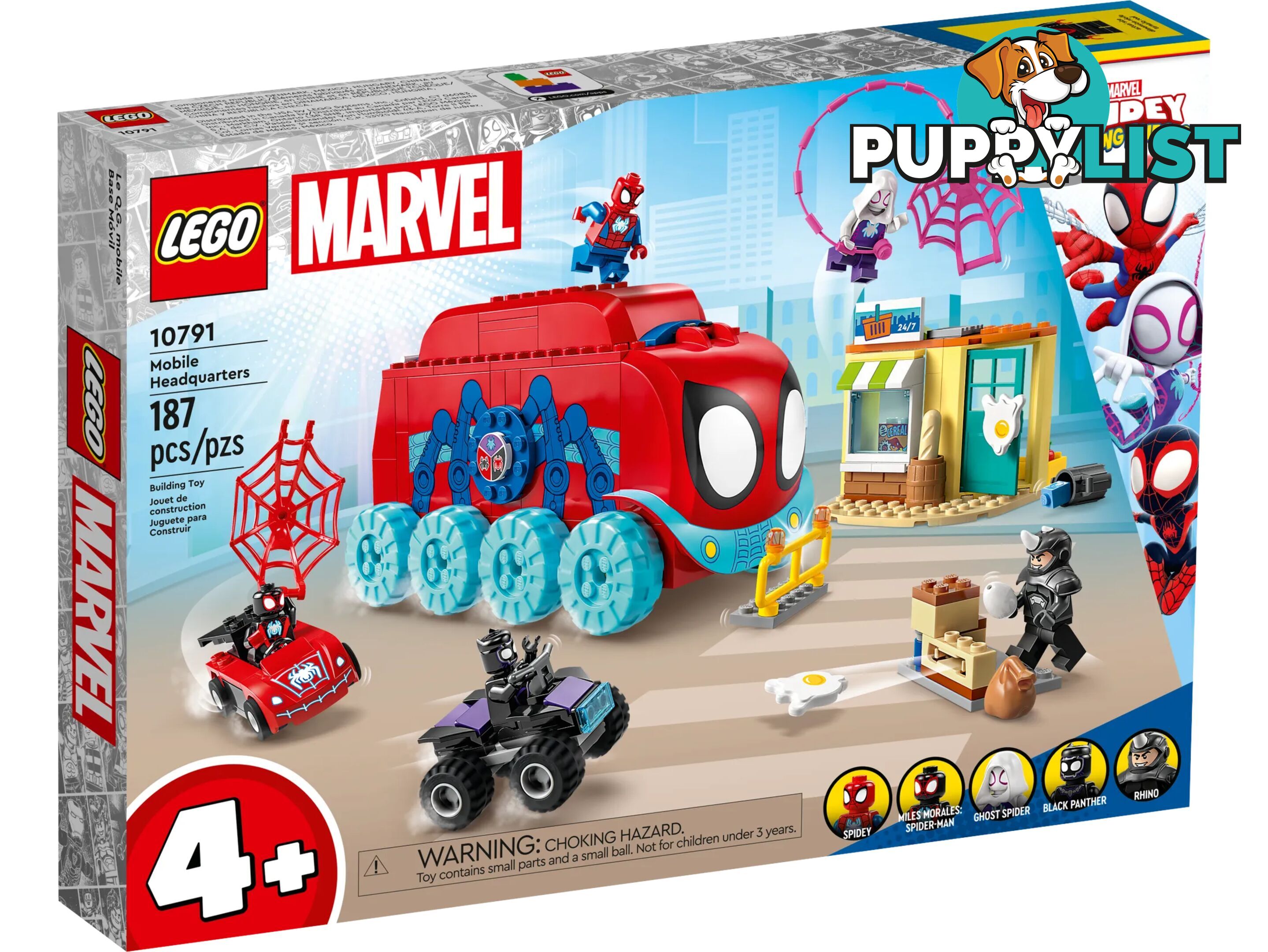 LEGO 10791 Team Spidey's Mobile Headquarters - Marvel Spidey Super Heroes 4+ - 5702017424163