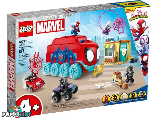 LEGO 10791 Team Spidey's Mobile Headquarters - Marvel Spidey Super Heroes 4+ - 5702017424163