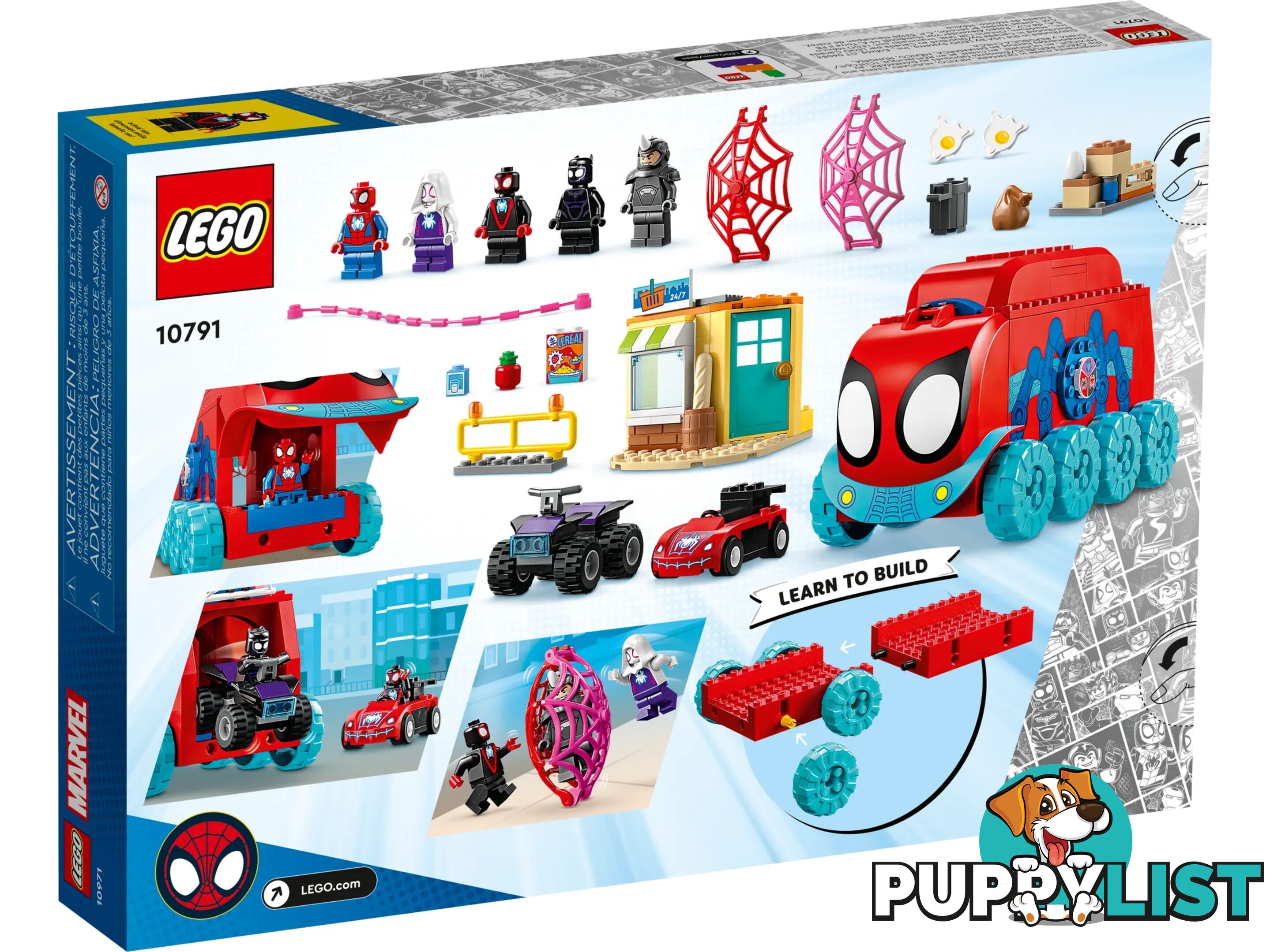 LEGO 10791 Team Spidey's Mobile Headquarters - Marvel Spidey Super Heroes 4+ - 5702017424163