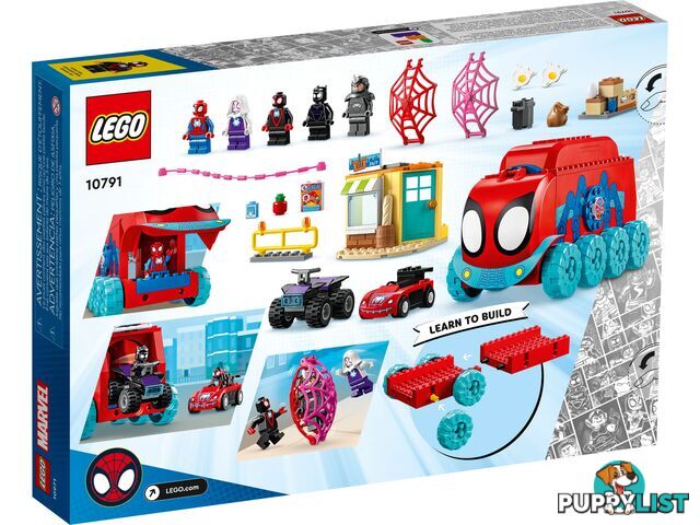 LEGO 10791 Team Spidey's Mobile Headquarters - Marvel Spidey Super Heroes 4+ - 5702017424163