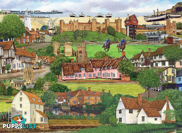 Ravensburger - Escape To Suffolk Jigsaw Puzzle 500pc - Mdrb17138 - 4005556171385