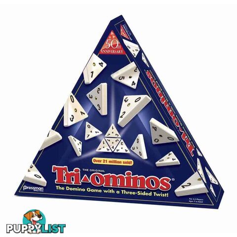 Triominos 3 Sided Domino Strategy Game Cn104451 - 021853044515