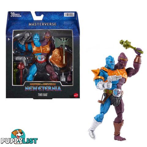 Masters of the Universe Masterverse Two-Bad Action Figure - Mahlb59 - 194735111558