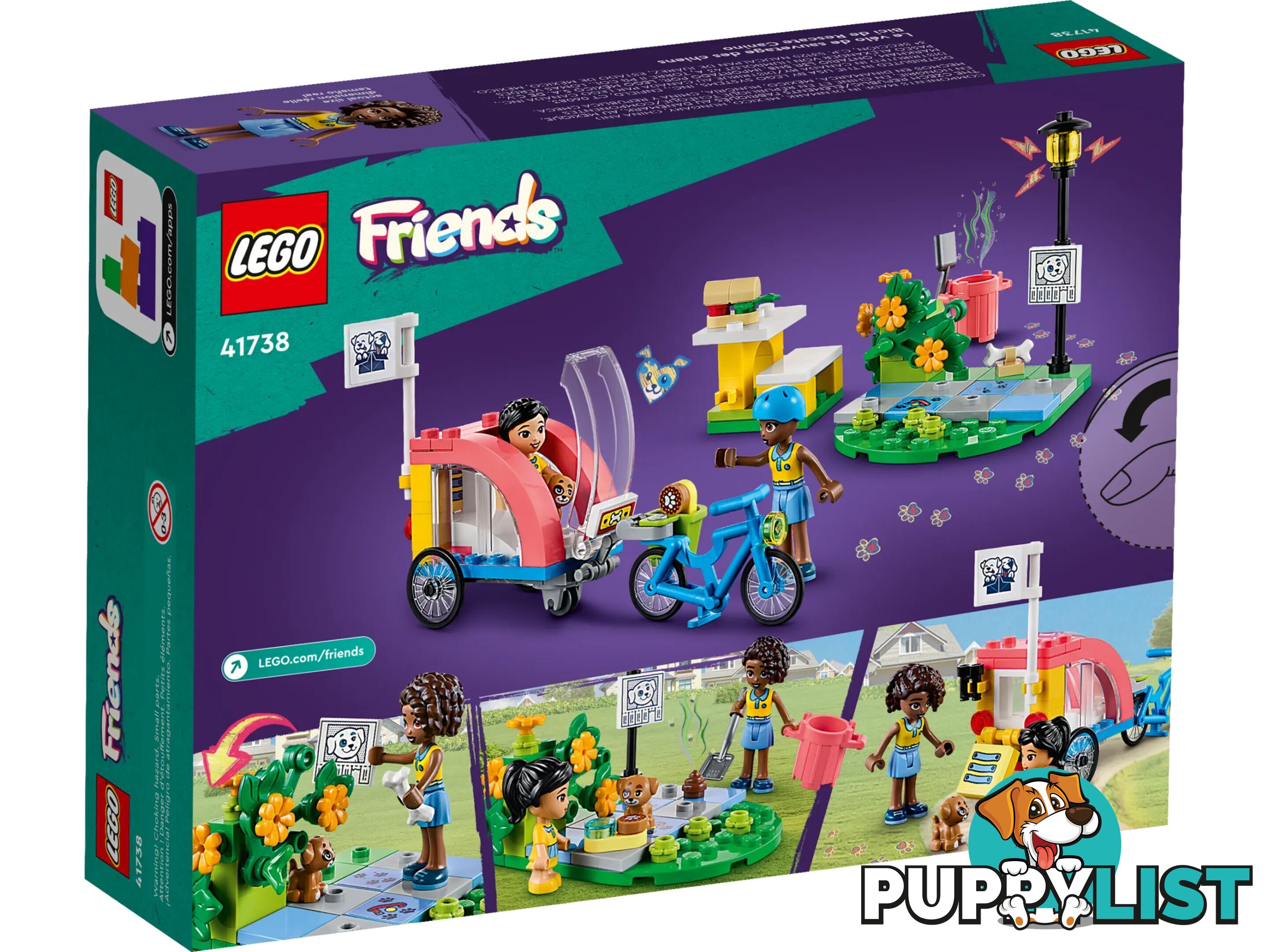 LEGO 41738 Dog Rescue Bike - Friends - 5702017415239