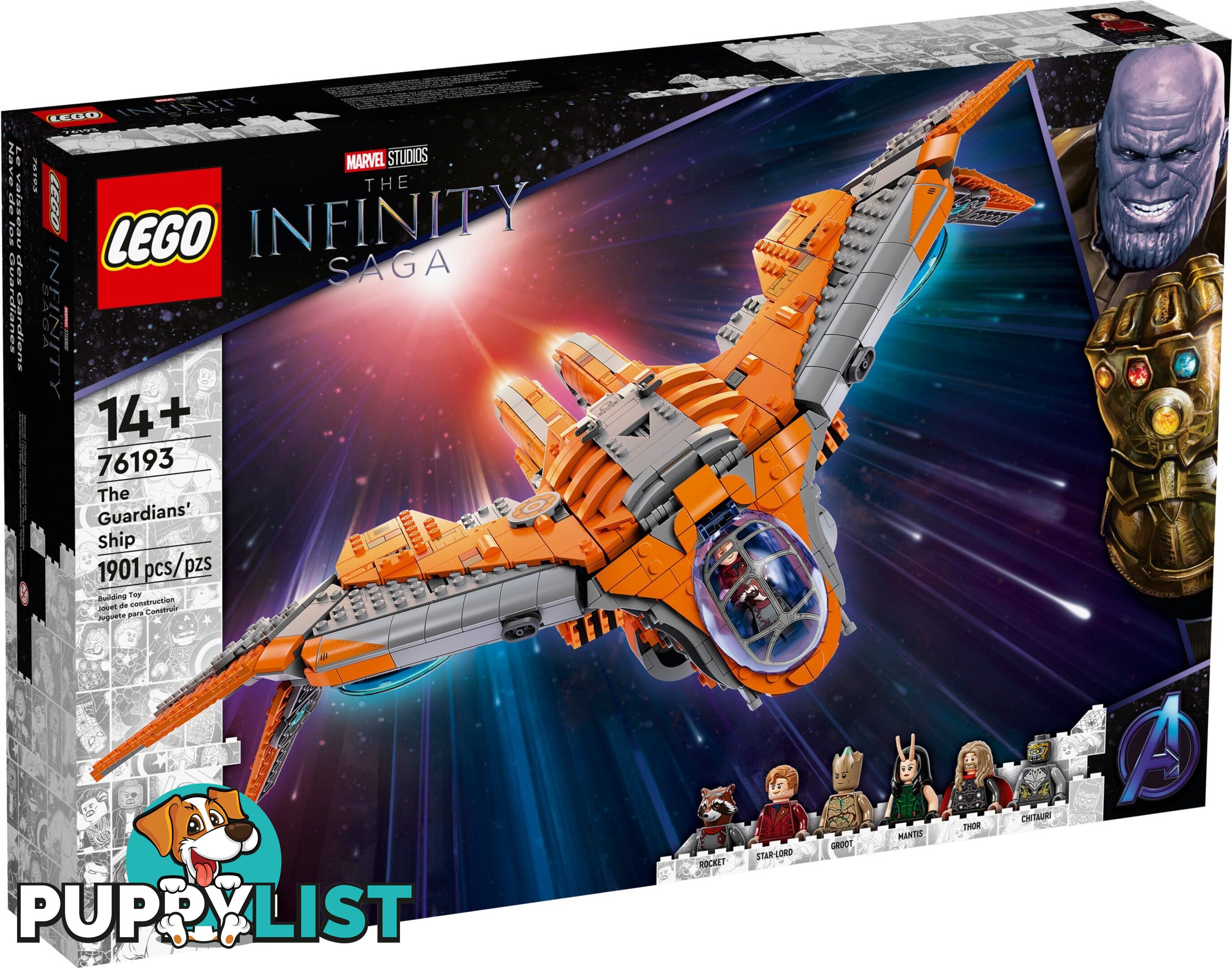 LEGO 76193 The Guardians Ship - Marvel Super Heroes - 5702016913217