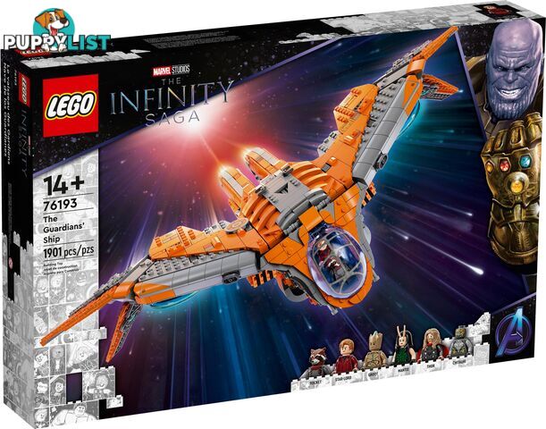 LEGO 76193 The Guardians Ship - Marvel Super Heroes - 5702016913217