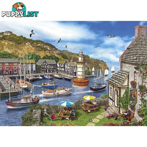 Gibsons - Lighthouse Bay Admiral Benbow - Jigsaw Puzzle 1000pc - Jdgib062854 - 5012269062854