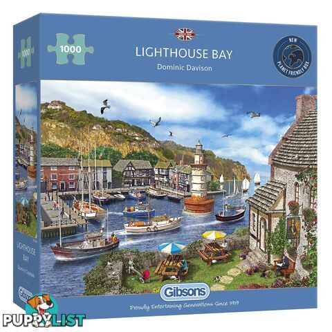 Gibsons - Lighthouse Bay Admiral Benbow - Jigsaw Puzzle 1000pc - Jdgib062854 - 5012269062854