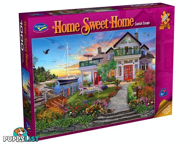 Holdson Jigsaw Puzzle - Home Sweet Home 2 Coastal Escape 1000 Piece Jigsaw Puzzle Hol771684 - 9414131771684