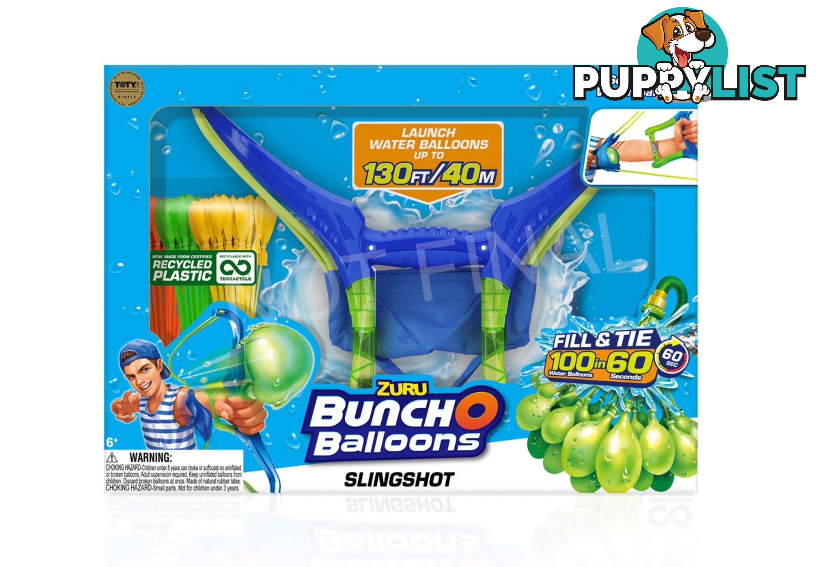 Zuru - Bunch O Balloons Slingshot With 100 Balloons Azazt56316 - 193052019455