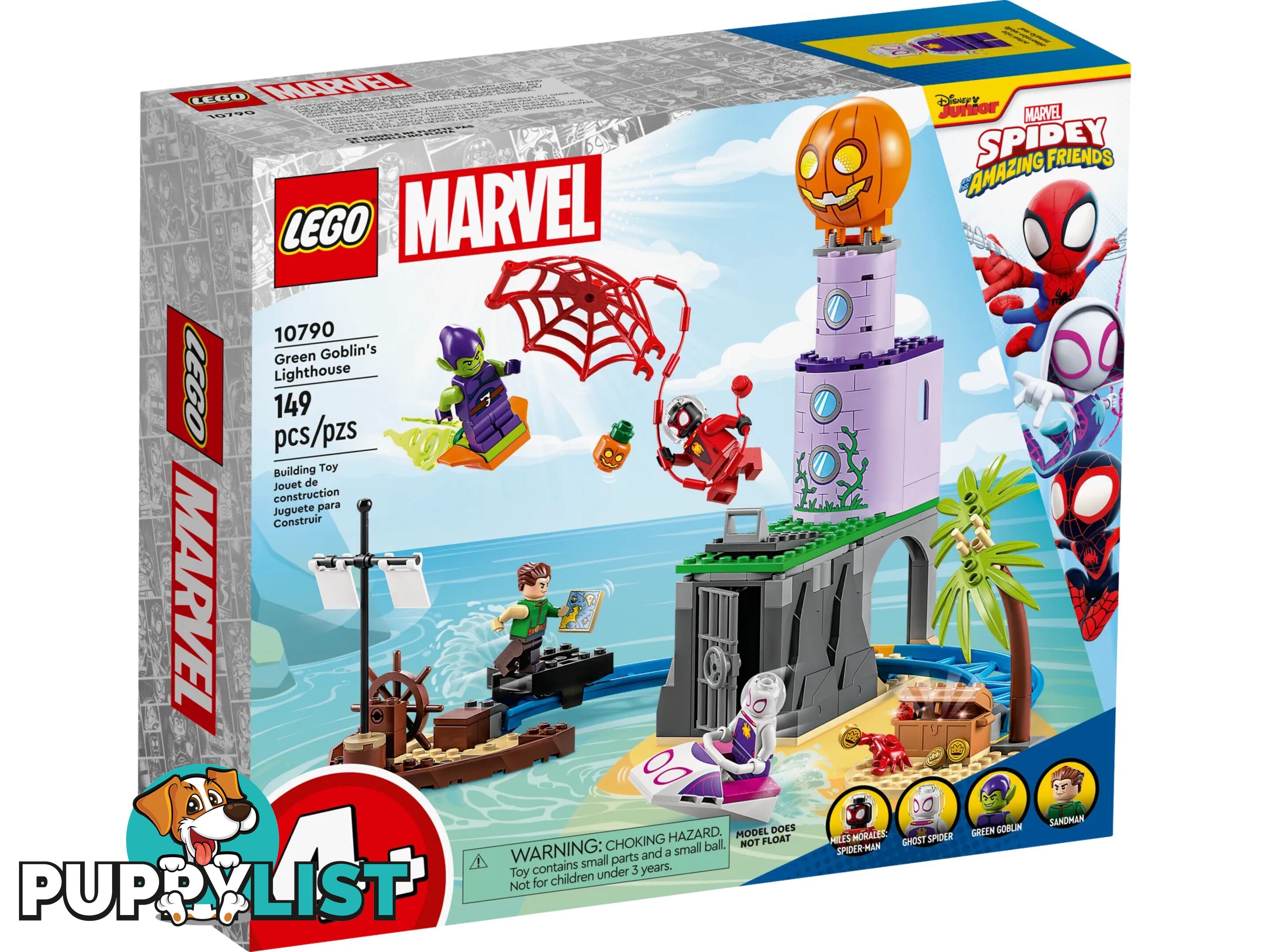 LEGO 10790 Team Spidey at Green Goblin's Lighthouse - Marvel Spidey Super Heroes 4+ - 5702017424156