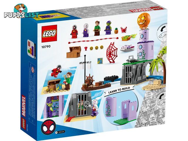 LEGO 10790 Team Spidey at Green Goblin's Lighthouse - Marvel Spidey Super Heroes 4+ - 5702017424156