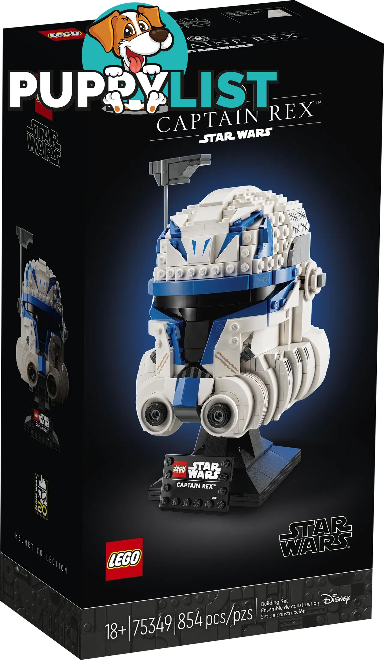 LEGO 75349 Captain Rexâ„¢ Helmet - Star Wars - 5702017421346