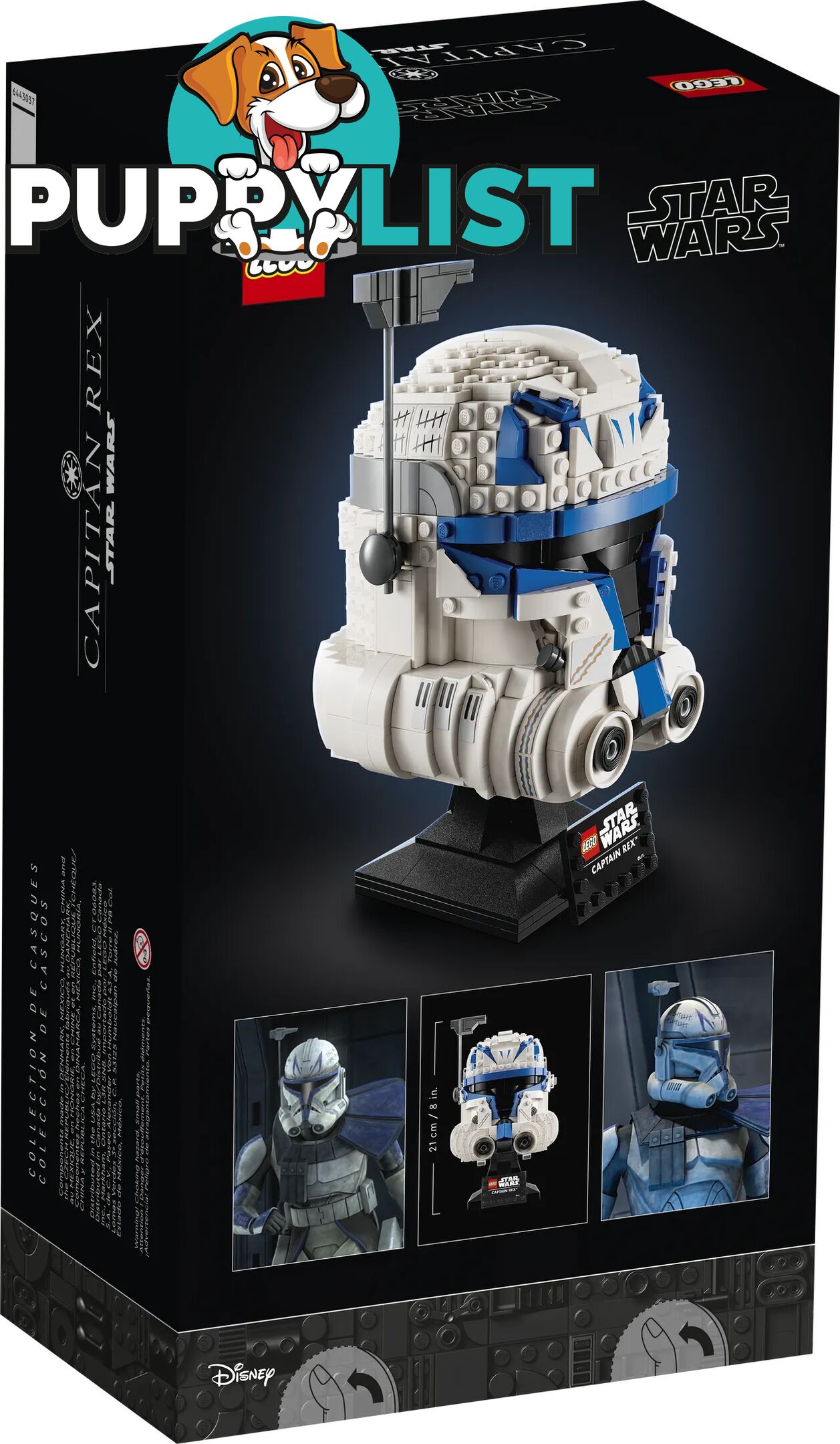 LEGO 75349 Captain Rexâ„¢ Helmet - Star Wars - 5702017421346