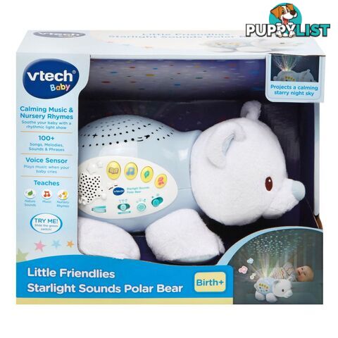 Vtech - Little Friendlies Starlight Sounds Polar Bear Tn80506903004 - 3417765069031