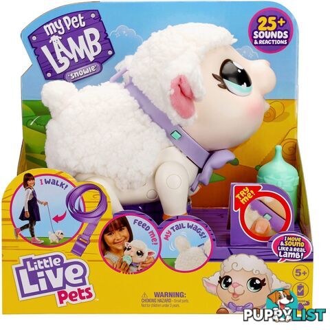 Little Live Pets - My Pet Lamb Snowie - Mj26476 - 630996264768